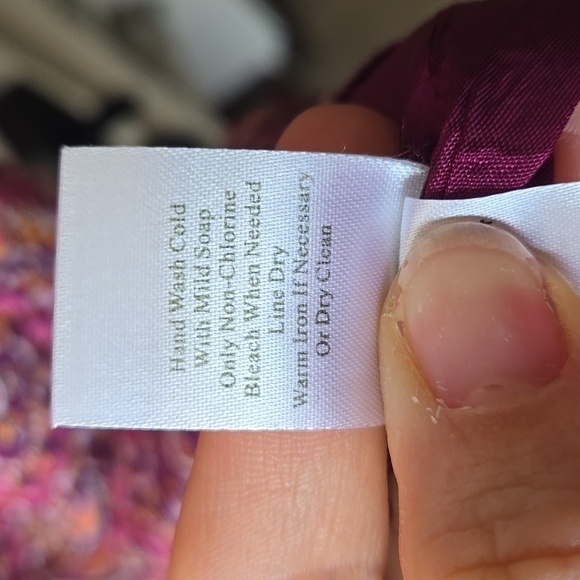 Garnet Hill 100% Silk Paisley Midi Dress - Picture 8 of 8